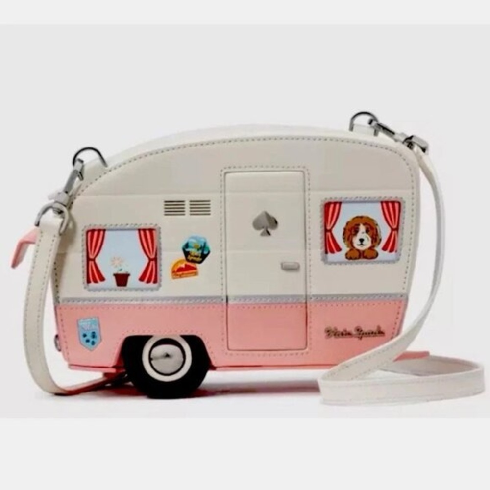 NWT Kate Spade 3D Day Tripper Camper Van Crossbody